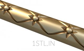 Baguette (BG_0702) 3D model for CNC machine